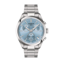 Tissot PR100 Ice Blue Chronograph Quartz Watch T1504171135100 - Michael Jones Jeweller