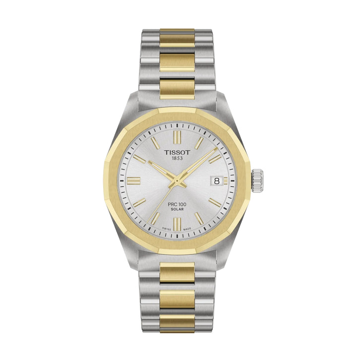 Tissot PRC100 34mm Solar Quartz Watch T1518222203100