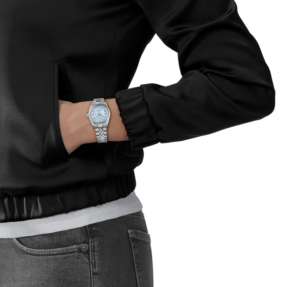Tissot Ballade Ice Blue 30mm Automatic Watch T1562081135300 - Michael Jones Jeweller