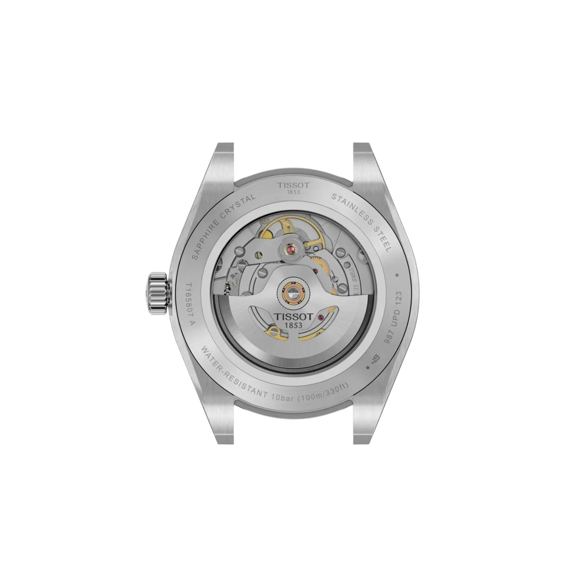 Tissot Gentleman 38mm Atomatic Watch T1658071104100 - Michael Jones Jeweller