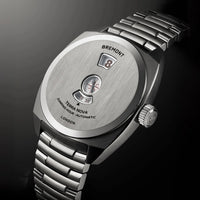 Bremont Terra Nova Jumping Hour 38mm Automatic Watch TN38-JH-SS-CC-B