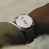 Bremont Terra Nova Jumping Hour 38mm Automatic Watch TN38-JH-SS-CC-B