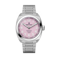 Bremont Terra Nova 38mm Limited Edition Pink Automatic Watch TN38-ND-SS-PK-B