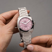 Bremont Terra Nova 38mm Limited Edition Pink Automatic Watch TN38-ND-SS-PK-B