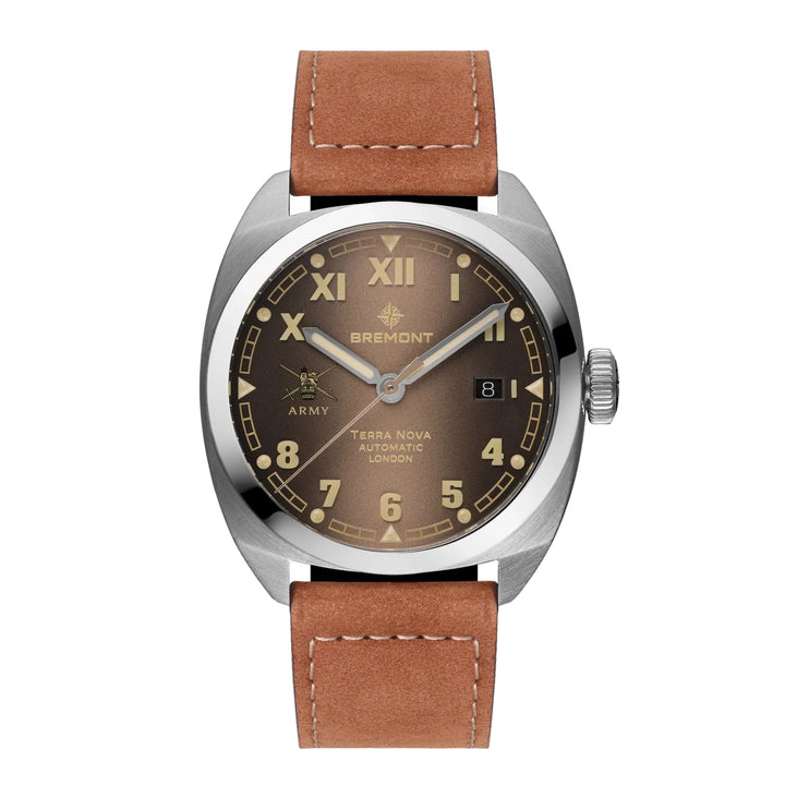 Bremont HMAF Terra Nova 40.5 Date Limited Edition Watch  TN40-DT-SS-HMAF-BR-L-S