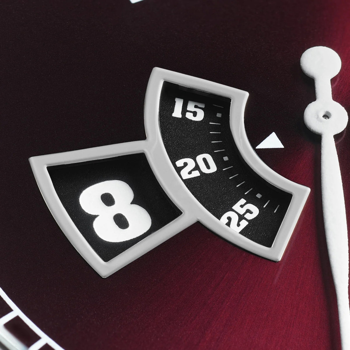 Bremont Terra Nova Jumping Hour 40.5mm Burgundy Automatic Watch TN40-JH-SS-BG-B