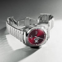Bremont Terra Nova Jumping Hour 40.5mm Burgundy Automatic Watch TN40-JH-SS-BG-B