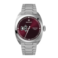 Bremont Terra Nova Jumping Hour 40.5mm Burgundy Automatic Watch TN40-JH-SS-BG-B
