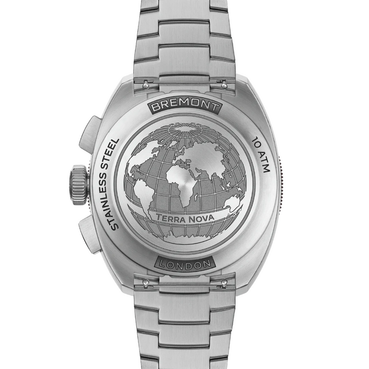 Bremont Terra Nova 42.5mm Chronograph Watch TN42-CHR-SS-BK-B - Michael Jones Jeweller