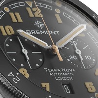 Bremont Terra Nova 42.5mm Chronograph Watch TN42-CHR-SS-BK-B - Michael Jones Jeweller