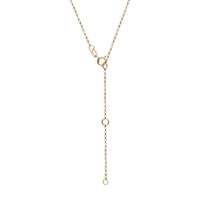 Yoko Trend Freshwater Pearl and Mini Diamond Motif 18ct Yellow Gold Pendant