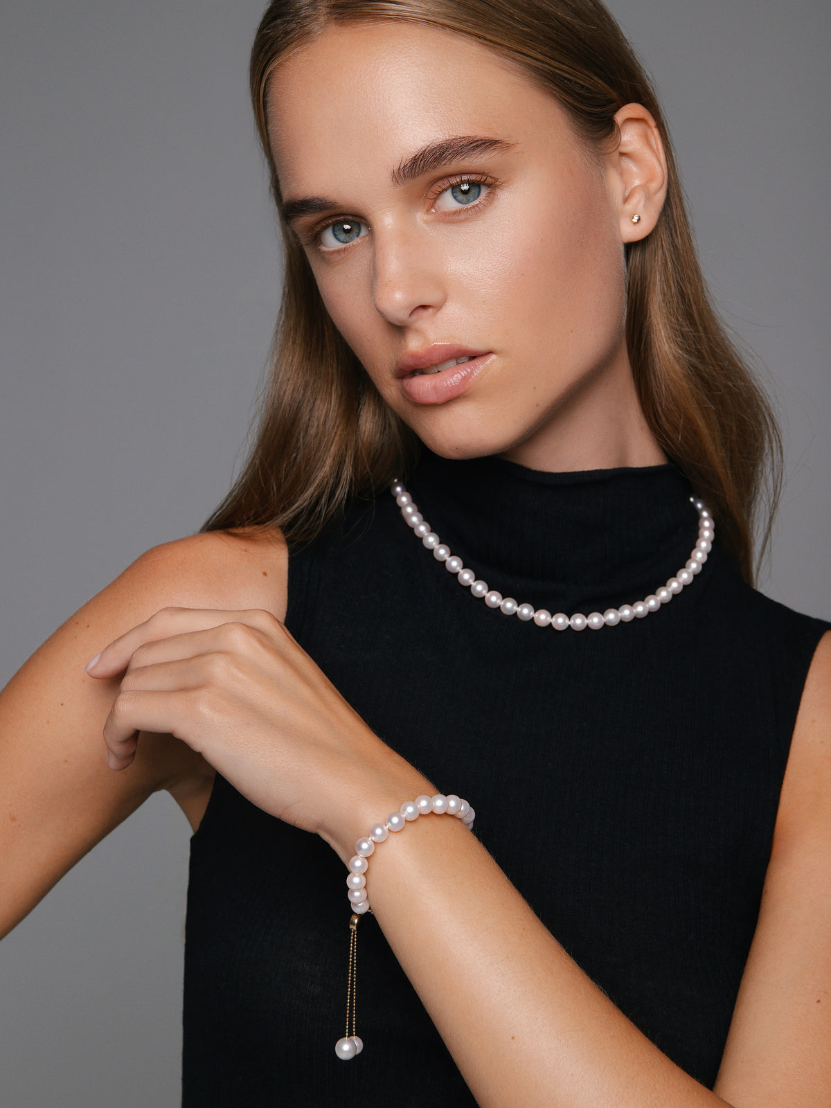 Yana Nesper Akoya Pearl 18ct Yellow Gold Transformable Necklace