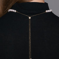 Yana Nesper Akoya Pearl 18ct Yellow Gold Transformable Necklace