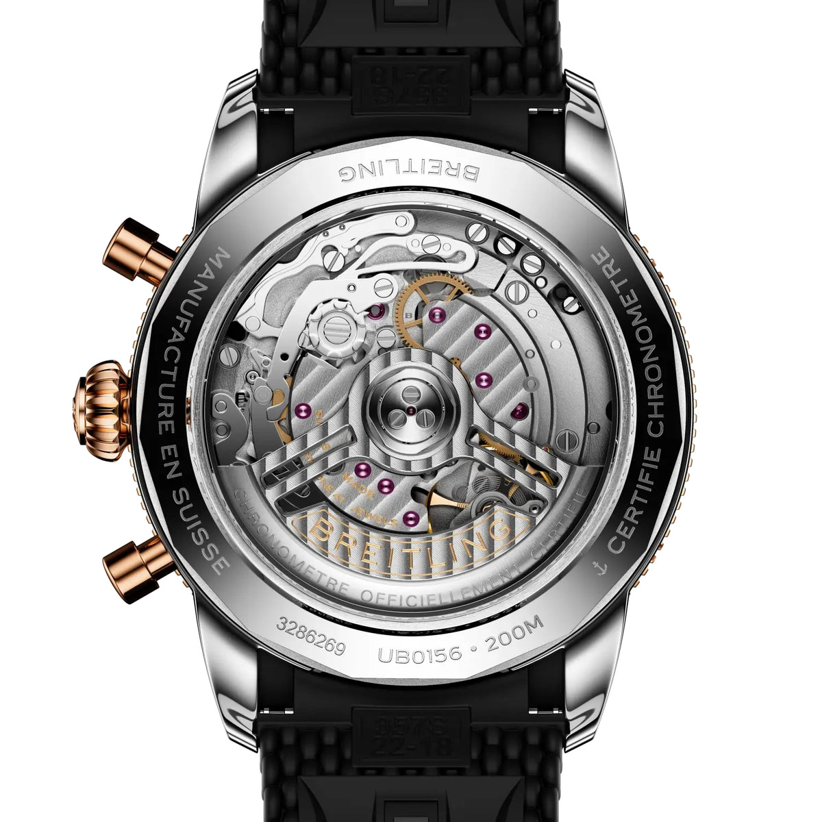 Breitling Superocean Heritage 42mm Chronograph Automatic Watch UB0156H11B1S1 - Michael Jones Jeweller