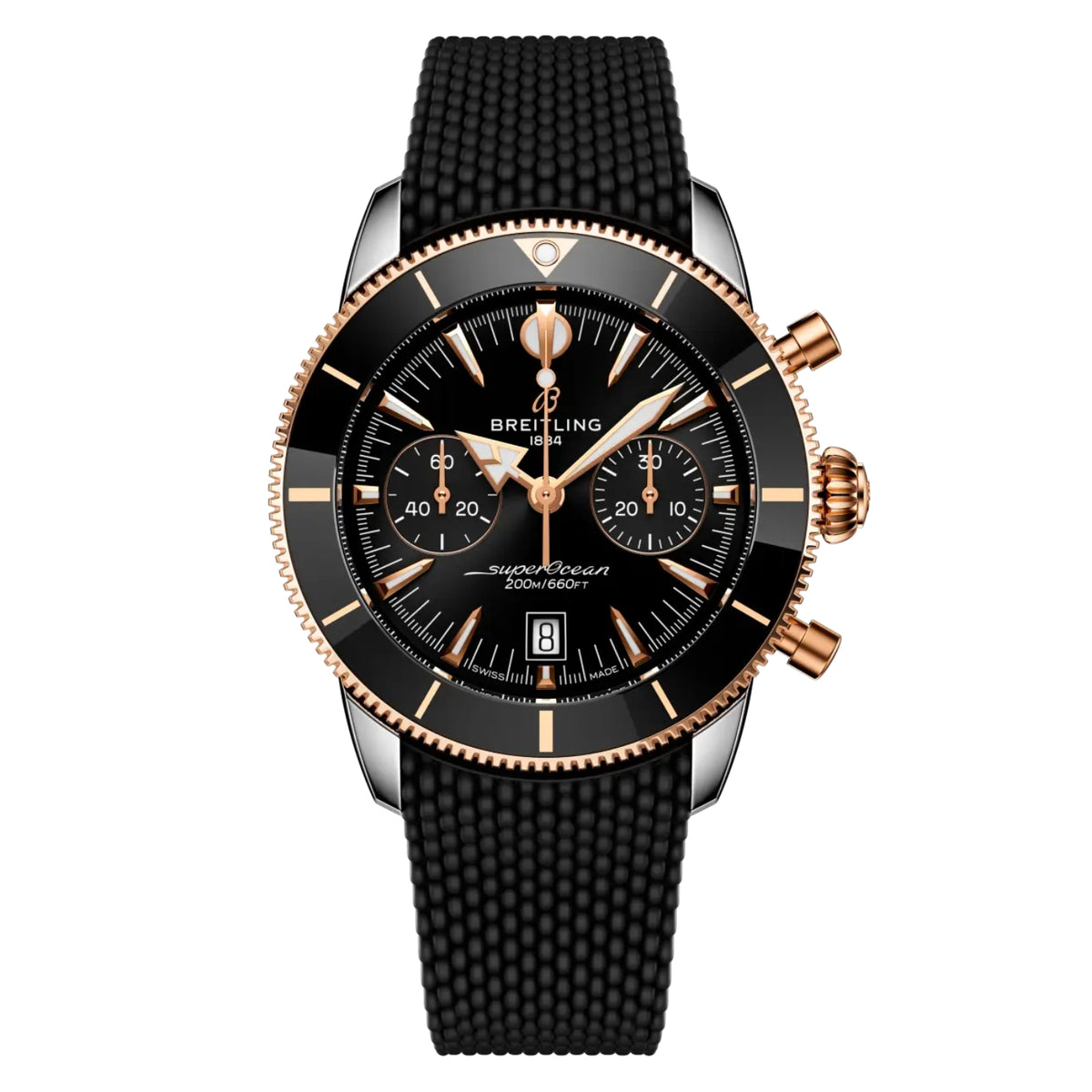 Breitling Superocean Heritage 42mm Chronograph Automatic Watch UB0156H11B1S1 - Michael Jones Jeweller