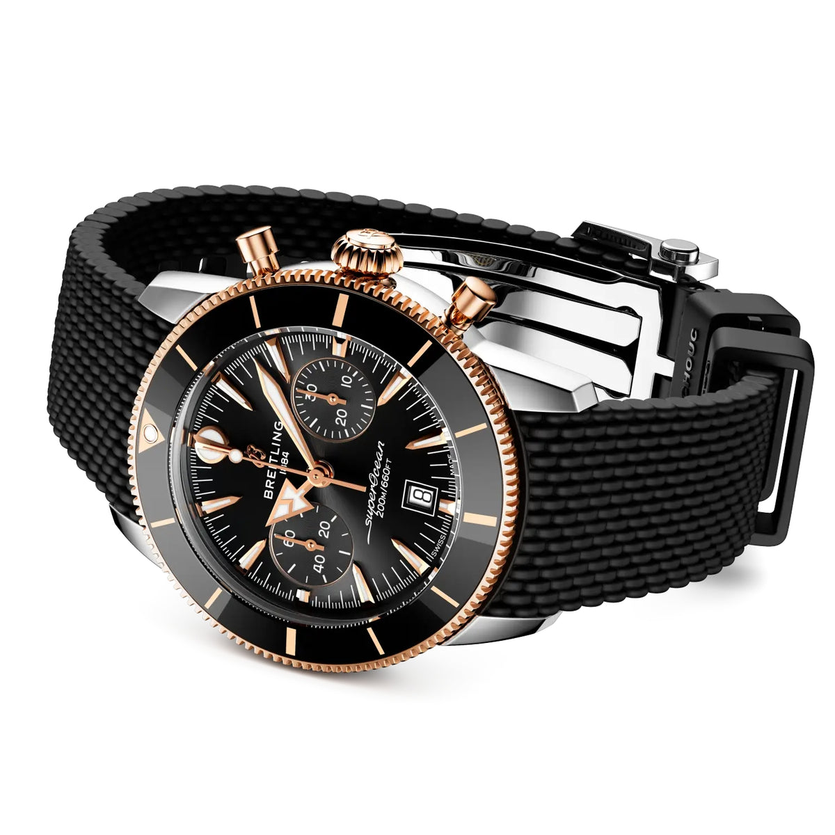 Breitling Superocean Heritage 42mm Chronograph Automatic Watch UB0156H11B1S1 - Michael Jones Jeweller