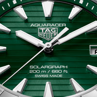 TAG Heuer Aquaracer Professional 200 Solargraph Solar Quartz Watch WBP1118.BA0047