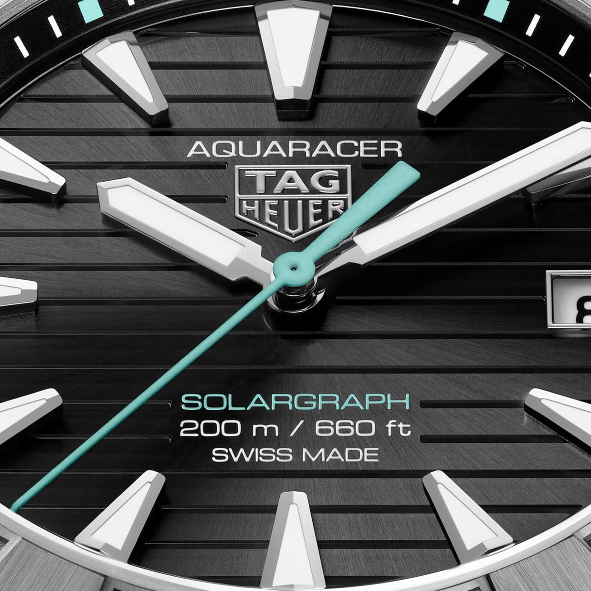 TAG Heuer Aquaracer Professional 200 Solargraph Titanium Solar Quartz Watch WBP1184.BF0008 - Michael Jones Jeweller