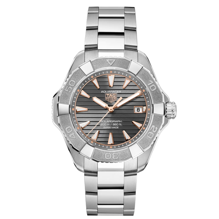 TAG Heuer Aquaracer Professional 200 Solargraph Titanium Solar Quartz Watch WBP1190.BZ0003