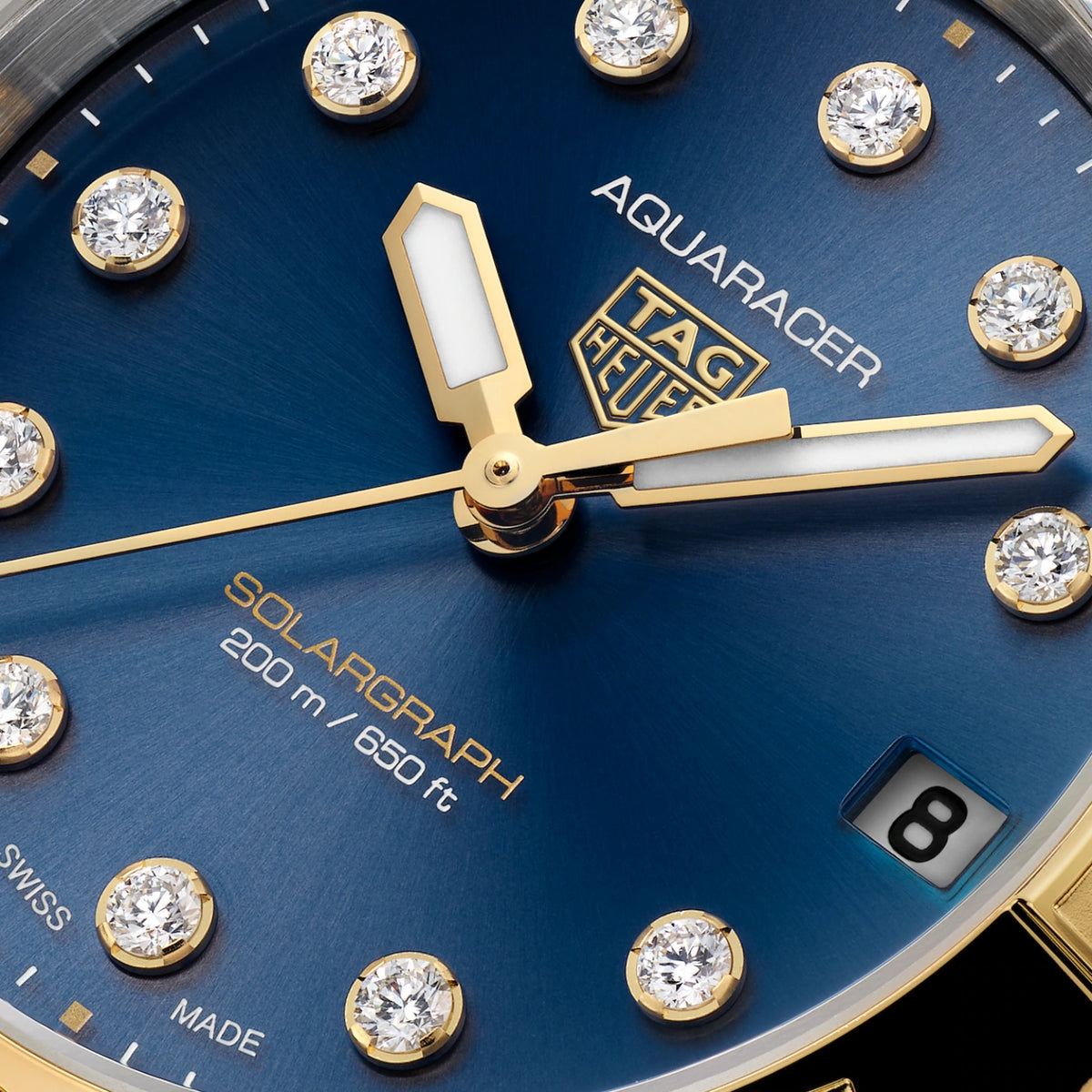 TAG Heuer Aquaracer Professional 200 34mm Solargraph Watch WBP1323.BB0004 - Michael Jones Jeweller