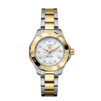 TAG Heuer Aquaracer Professional 200 Solargraph 34mm Solar Quartz Watch WBP1326.BB0004