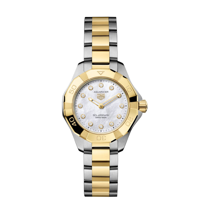 TAG Heuer Aquaracer Professional 100 Solargraph 28mm Solar Quartz Watch WBP1422.BB0006
