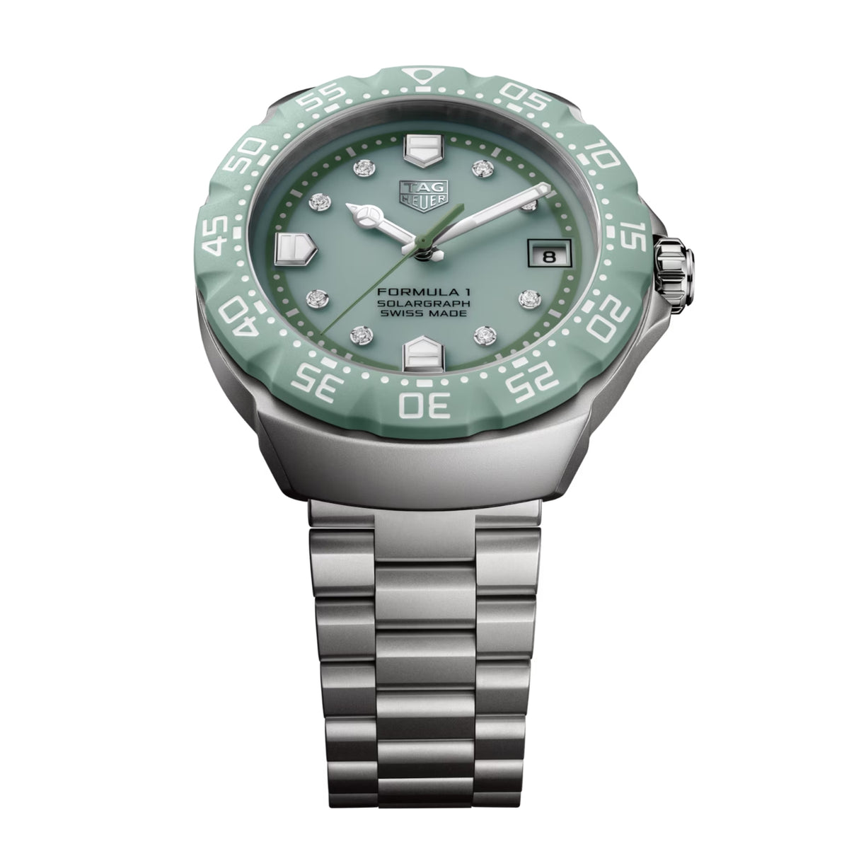 TAG Heuer Formula 1 38mm Solargraph Limited Edition Solar Quartz Watch WBY111B.BA0042 - Michael Jones Jeweller