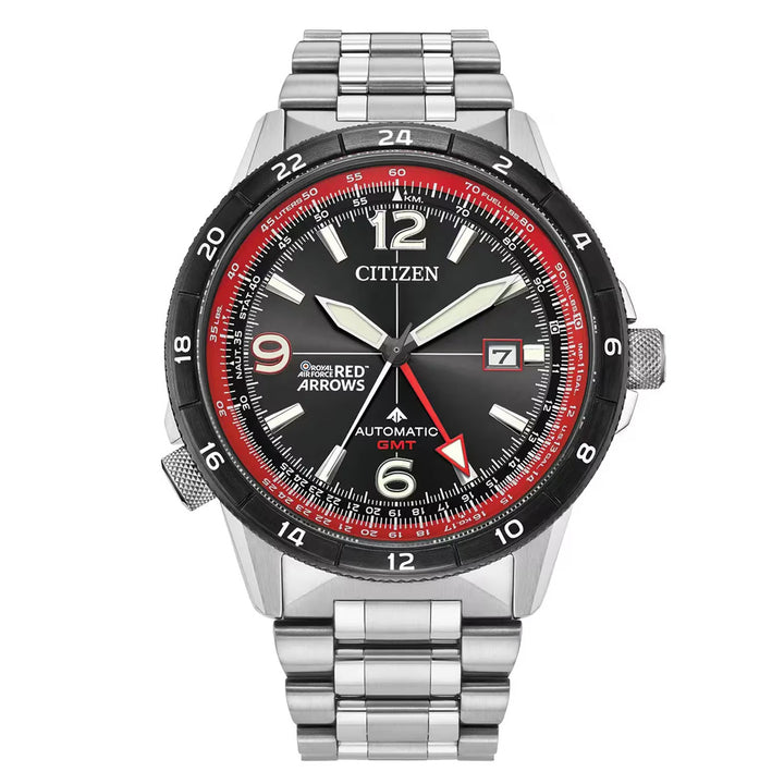 Citizen Automatic GMT Red Arrows Limited Edition 45mm Mens Watch NB6048-53E
