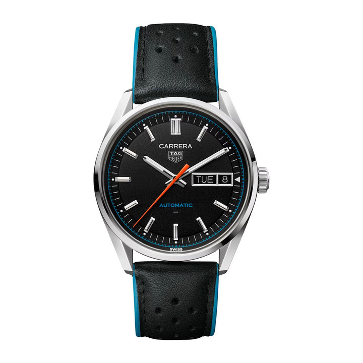 TAG Heuer Carrera Day-Date 41mm Automatic Watch WDA2110.FC6614 - Michael Jones Jeweller