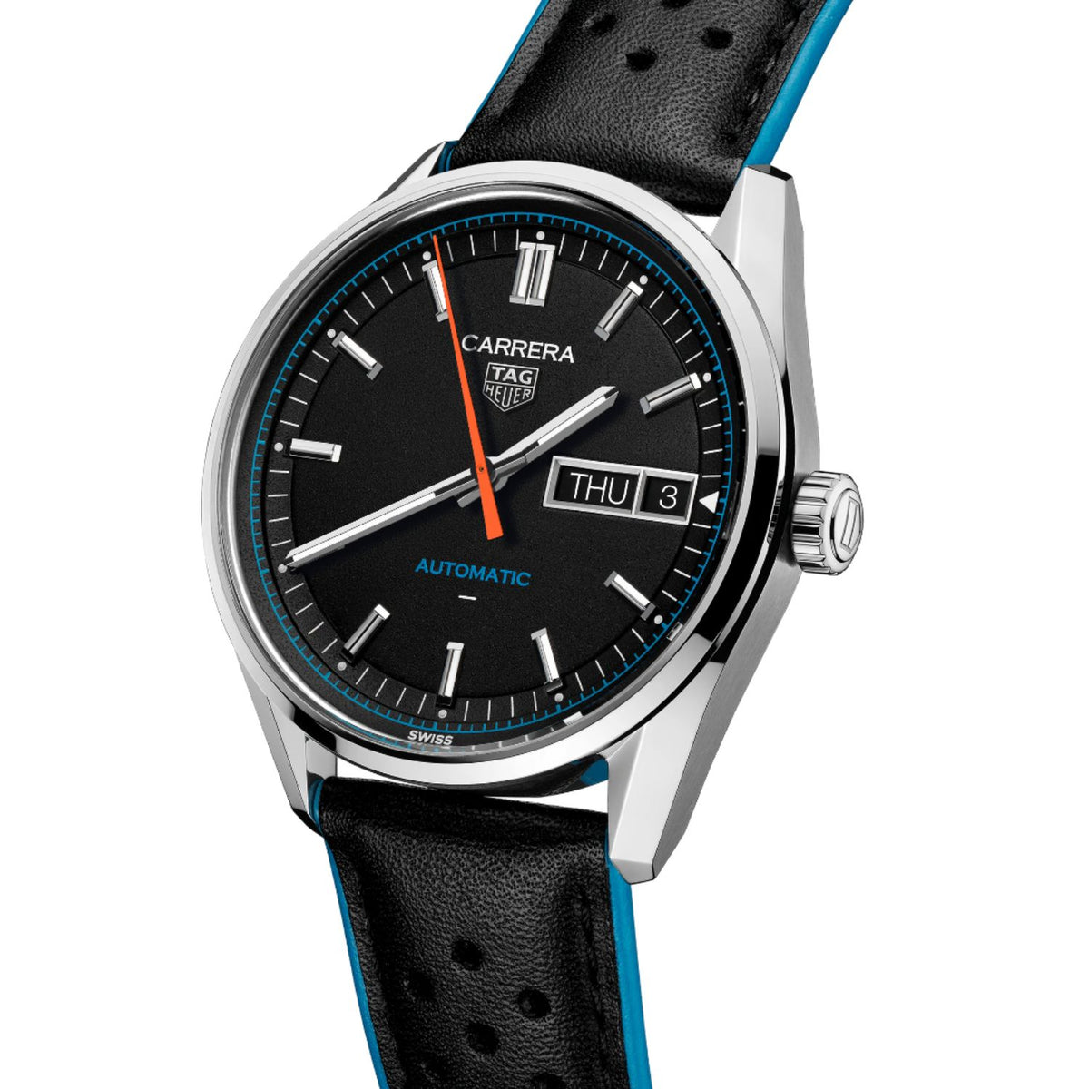 TAG Heuer Carrera Day-Date 41mm Automatic Watch WDA2110.FC6614 - Michael Jones Jeweller