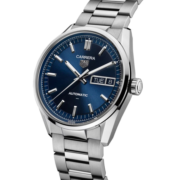 TAG Heuer Carrera Day-Date 41mm Automatic Watch WDA2112.BA0043 - Michael Jones Jeweller
