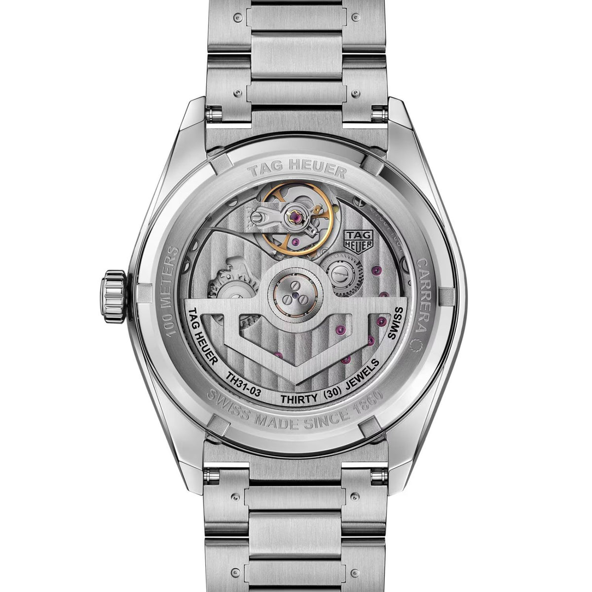 TAG Heuer Carrera Date Twin-Time 41mm Automatic Watch WDA2114.BA0043 - Michael Jones Jeweller
