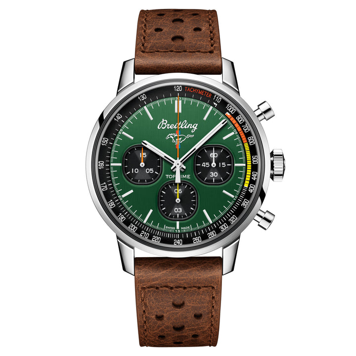 Breitling Top Time Ford Mustang 42mm Automatic Chronograph Watch A253101A1L1X1 - Michael Jones Jeweller