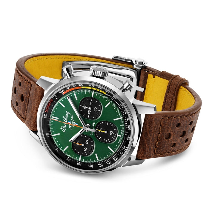 Breitling Top Time Ford Mustang 42mm Automatic Chronograph Watch A253101A1L1X1 - Michael Jones Jeweller