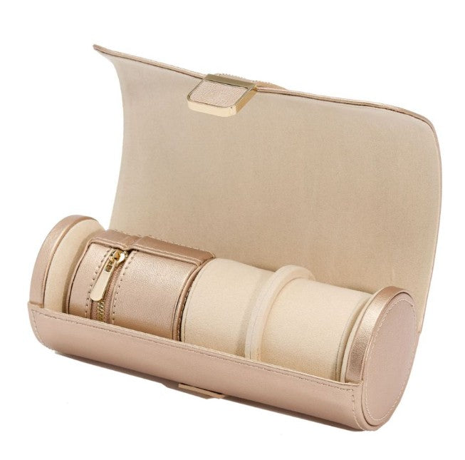 WOLF Palermo Watch Roll with Jewellery pouch - ONLINE EXCLUSIVE