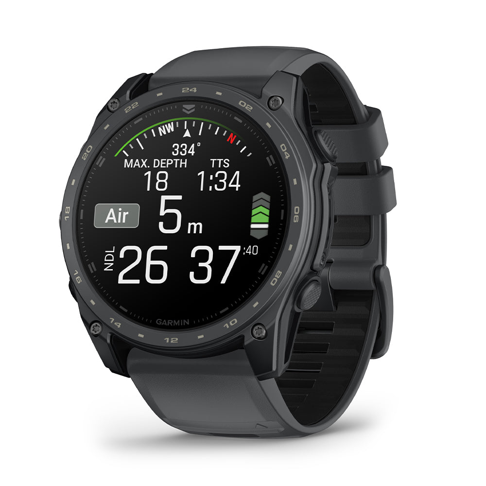 Garmin Tactix® 8 AMOLED Slate Grey Cerakote® Tactical 51mm Smartwatch - Michael Jones Jeweller