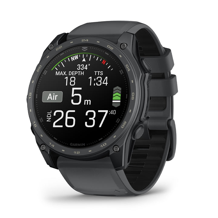 Garmin Tactix® 8 AMOLED Slate Grey Cerakote® Tactical 51mm Smartwatch