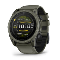 Garmin Tactix® 8 AMOLED Olive Cerakote® Tactical 51mm Smartwatch - Michael Jones Jeweller