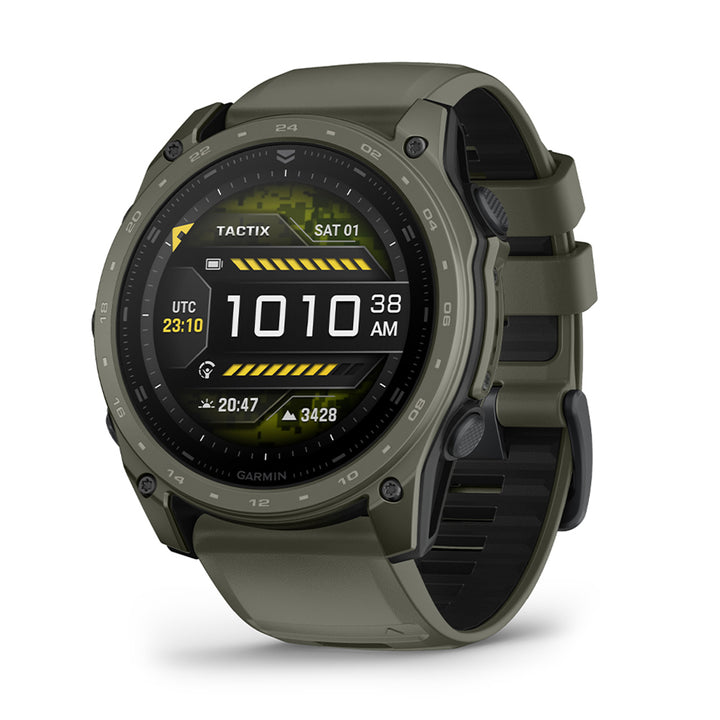 Garmin Tactix® 8 AMOLED Olive Cerakote® Tactical 51mm Smartwatch