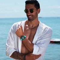 Norqain Wild One Skeleton 42mm Turquoise Automatic Watch N3000.07Q27.B07