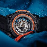 Norqain Wild One Skeleton 42mm Coral Automatic Watch N3000.07Q31.B13.R01