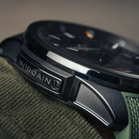 Norqain Independence Skeleton 40mm Khaki Automatic Watch N3008.07B01.G01.R01