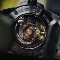 Norqain Independence Skeleton 40mm Khaki Automatic Watch N3008.07B01.G01.R01