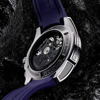 Norqain Independence Skeleton 42mm Purple Chrono Automatic Watch N3200.40T03.P01.R01