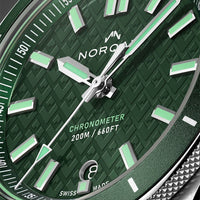 Norqain Adventure 40mm Green Automatic Watch N1300.08S02.E01.R01