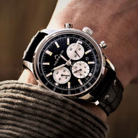 Norqain Freedom 43mm Black Automatic Chronograph Watch N2200.18S01.B01.R03