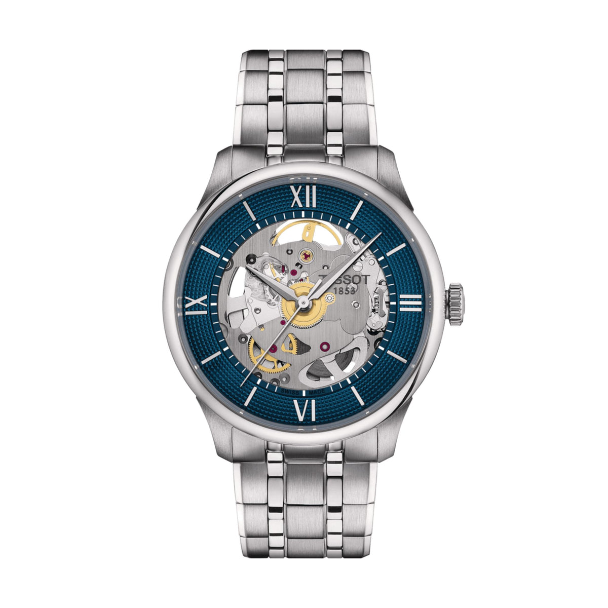 Tissot Chemin Des Tourelles Squelette Automatic Watch T1398361104800 - Michael Jones Jeweller