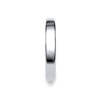 2.5mm Platinum Soft Court Wedding Ring - Michael Jones Jeweller