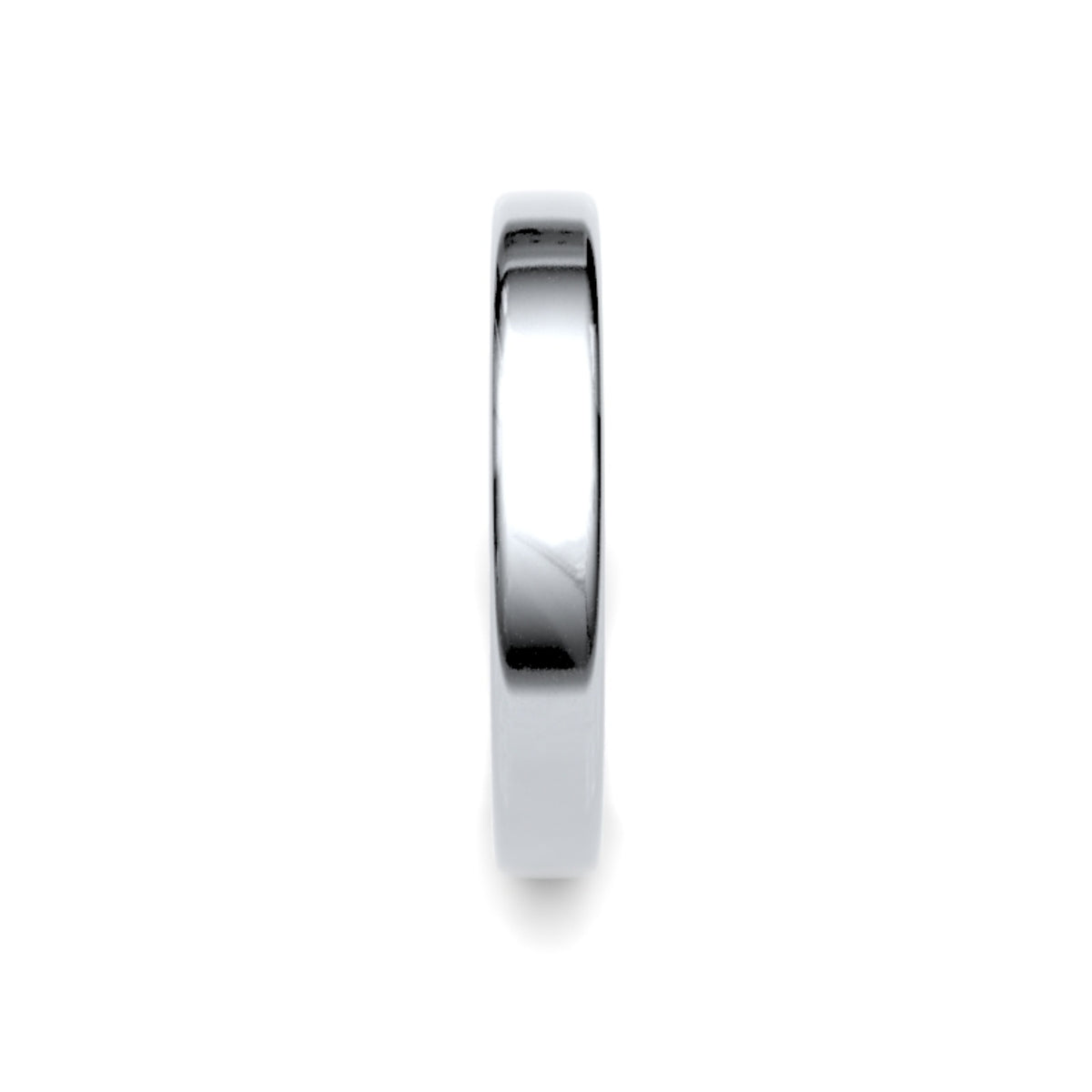 2.5mm Platinum Soft Court Wedding Ring - Michael Jones Jeweller
