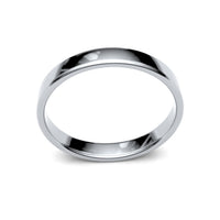 2.5mm Platinum Soft Court Wedding Ring - Michael Jones Jeweller